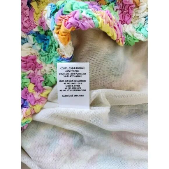 ASTR the Label Multicolor Textured Knit Bodycon Mini Dress | Size M - Picture 7 of 7